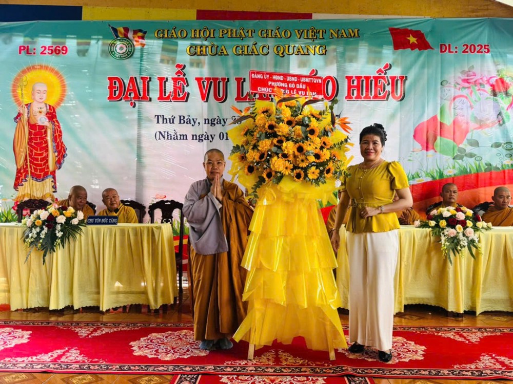 Tây Ninh: Chùa Giác Quang trang nghiêm tổ chức Đại lễ Vu lan Báo hiếu 