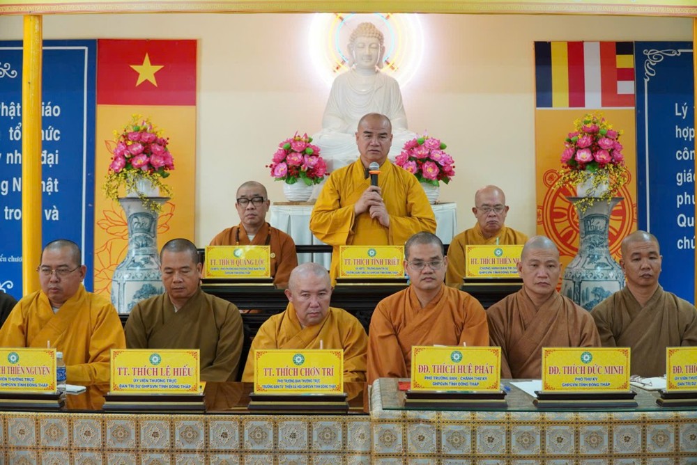 Đồng Tháp: Phật giáo Khu vực VII tiếp tục phát huy vai trò “Hộ quốc An dân” trong thời đại mới