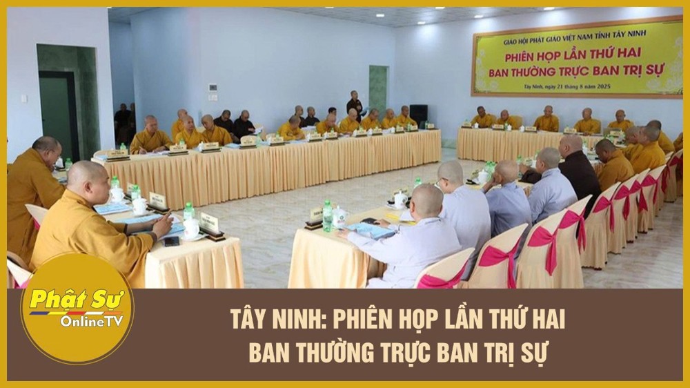 [Video] Tây Ninh: Phiên họp lần thứ hai Ban Thường trực Ban Trị sự