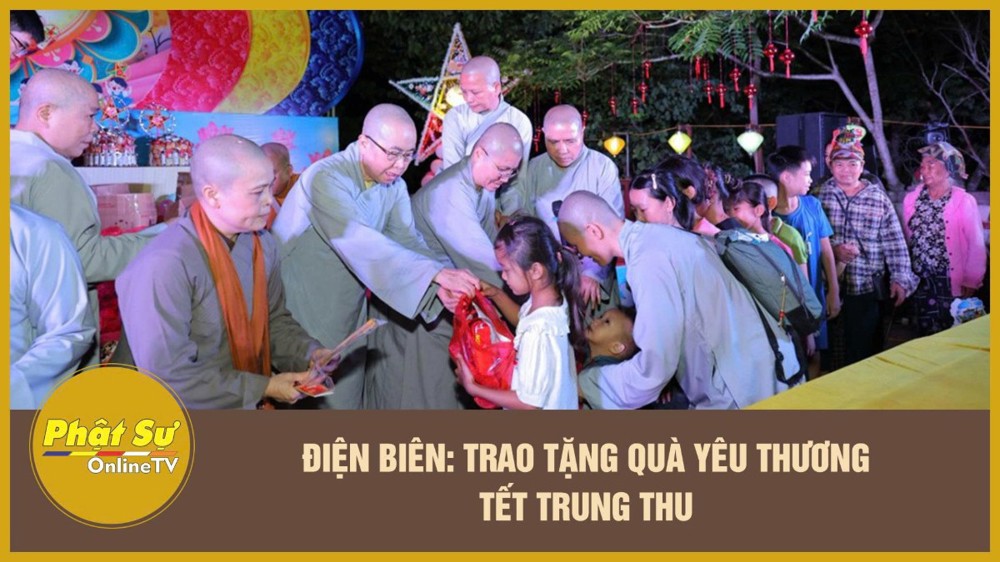 [Video] Điện Biên: Trao tặng quà yêu thương Tết Trung Thu