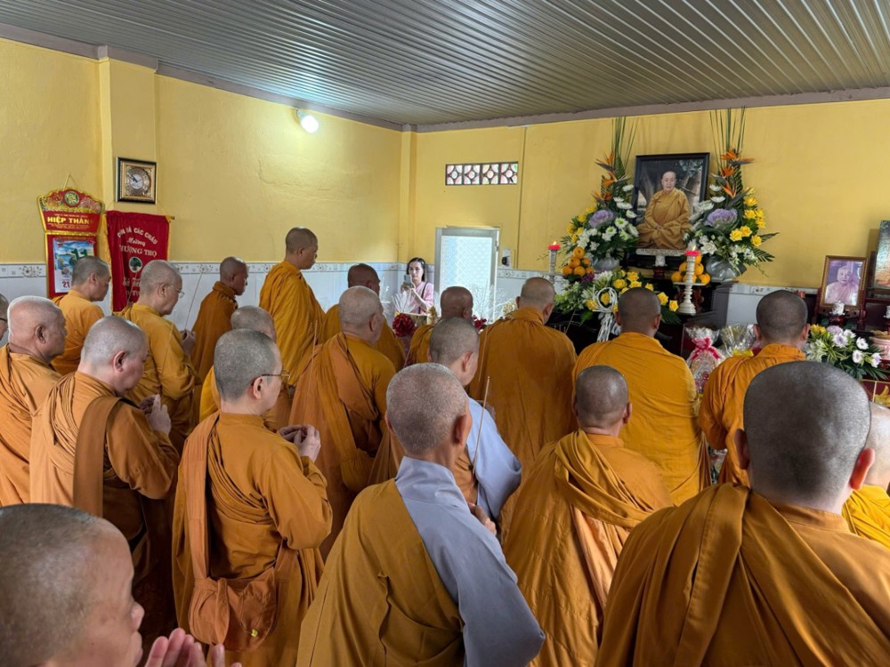Tây Ninh: Lễ tưởng niệm lần thứ 15 cố Ni trưởng Tiến Liên tại tịnh xá Kỳ Hoàn