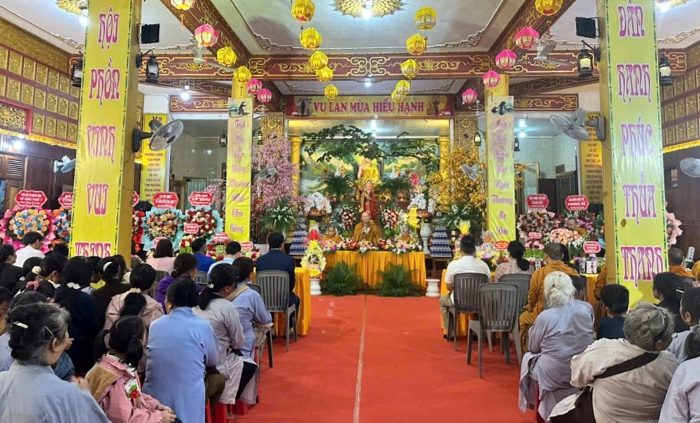 Gia Lai: Đại lễ Vu lan Báo hiếu PL.2569 – DL.2025 trang nghiêm diễn ra tại tịnh xá Ngọc Lai