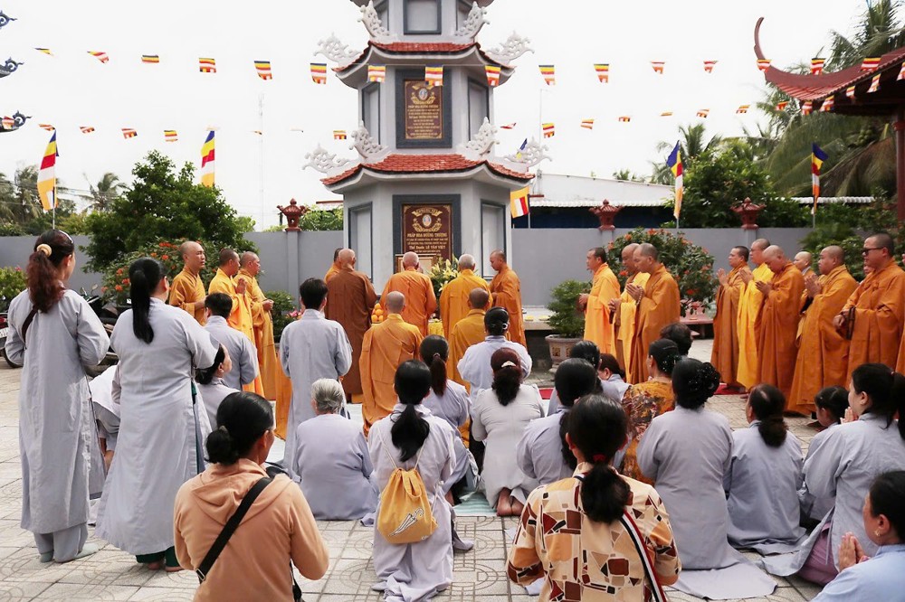 Vĩnh Long: Lễ Đại tường cố Thượng tọa Thích Phước Lạc tại chùa Pháp Hoa 