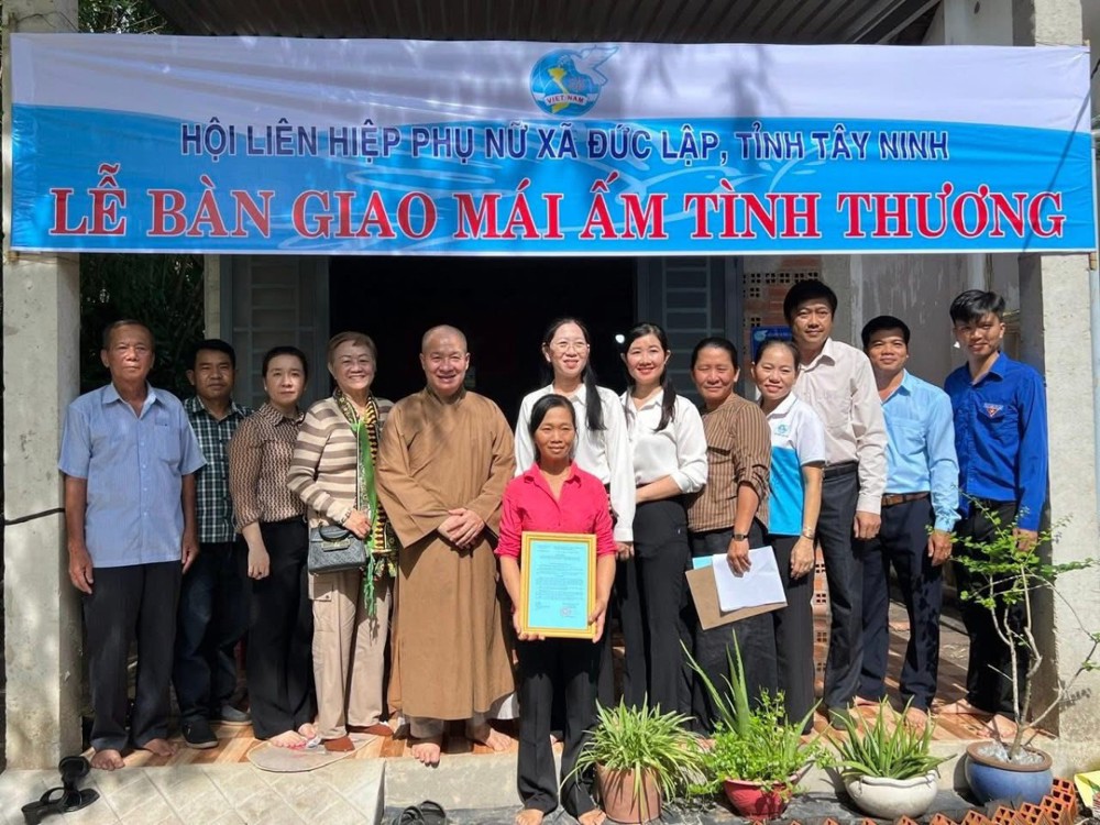 Tây Ninh: Ánh sáng từ bi lan tỏa đến những mảnh đời khó khăn cùng chương trình trao tặng 3 mái ấm tình thương