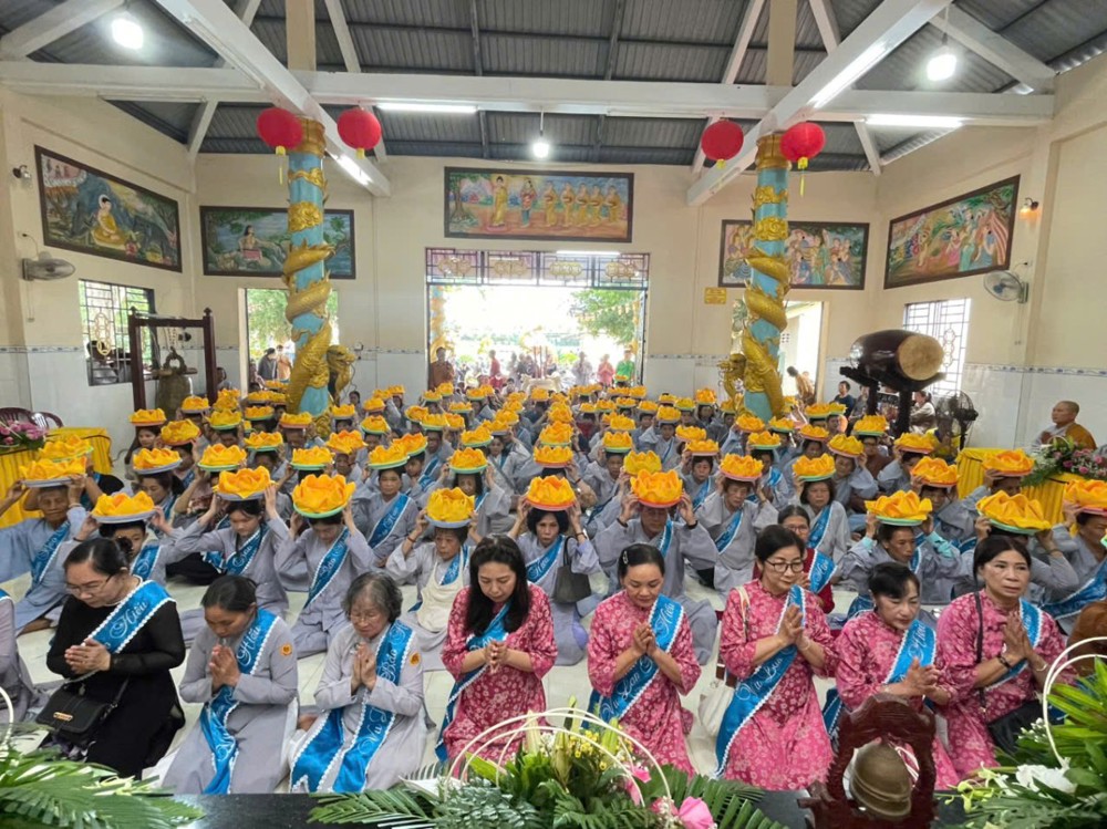 Cần Thơ: Tịnh thất Giác Tâm tổ chức lễ Vu lan Báo hiếu PL.2569