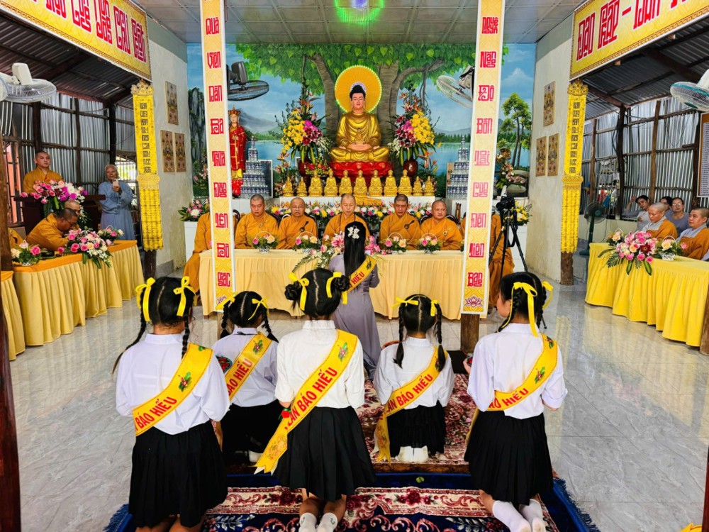 An Giang: Điểm SHTGTT Thiện Quang trang nghiêm tổ chức đại lễ Vu lan báo hiếu PL.2569 – DL.2025