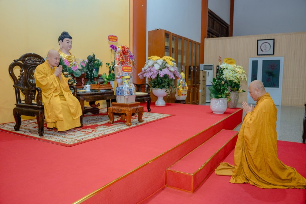 Hòa thượng Thích Huệ Thông khánh tuế Trưởng lão Hòa thượng Chủ tịch
