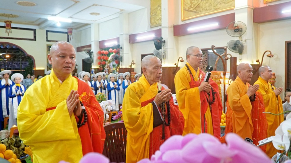 TP.HCM: Chùa Hòa Khánh trang nghiêm tổ chức lễ hoàn đàn Vu Lan Báo hiếu PL.2569