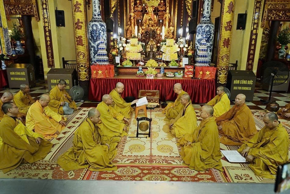 Hà Nội: Lễ Tự tứ tại Hạ trường Tùng lâm Quán Sứ – kết thúc khóa An cư kiết hạ Phật lịch 2569– Dương lịch 2025.