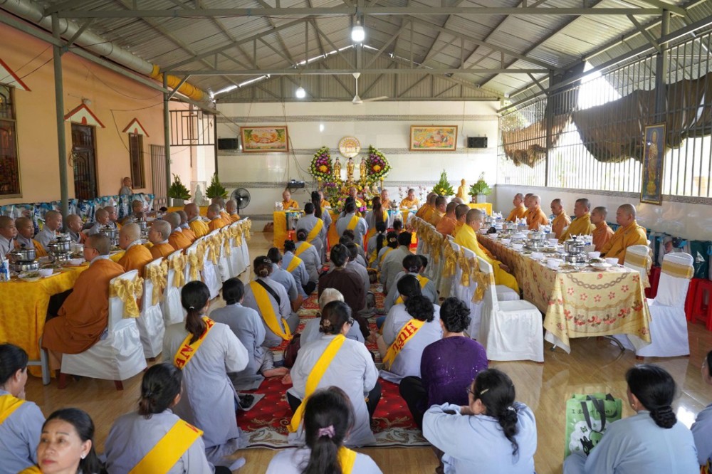 An Giang: Chùa Bình Phước trang nghiêm thiết lễ trai Tăng nhân mùa Vu lan báo hiếu PL.2569