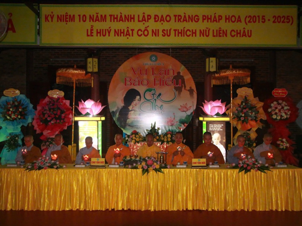 Huế: Chùa Cổ Mỹ Á tổ chức "Đêm Thiền Trà – Thắp Nến Tri Ân" mùa Vu Lan PL.2569