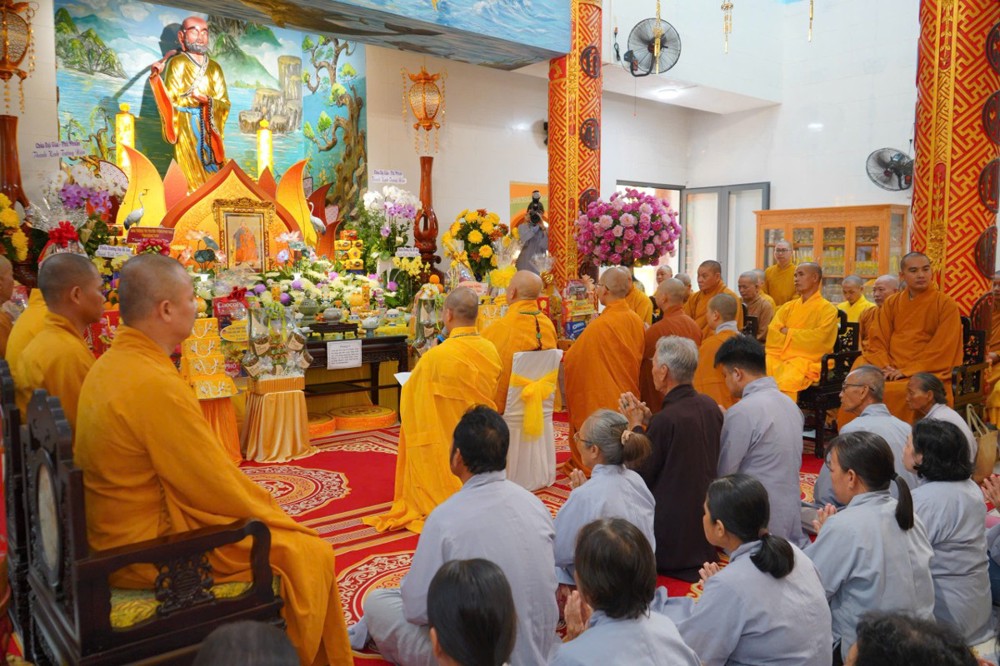 Đồng Tháp: Lễ tưởng niệm 60 năm ngày viên tịch Ni sư thượng Diệu hạ Nhứt, đệ nhất khai sơn Phước An tự