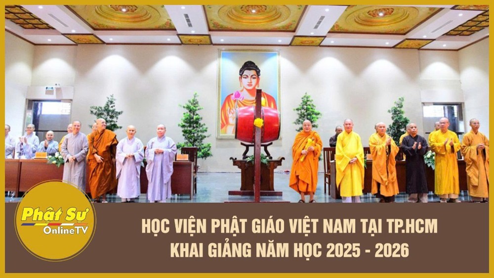 [Video] Học viện Phật giáo Việt Nam tại TP.HCM khai giảng năm học 2025 - 2026