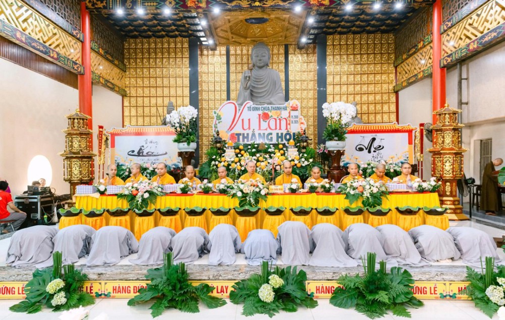 Thanh Hóa: Chùa Thanh Hà trang nghiêm tổ chức Đại lễ Vu Lan báo hiếu Phật lịch 2569