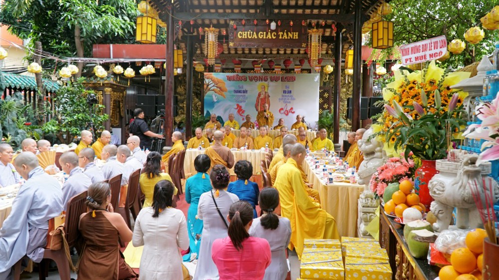 TP.HCM: Chùa Giác Tánh trang nghiêm tổ chức Đại lễ Vu Lan Báo hiếu PL.2569