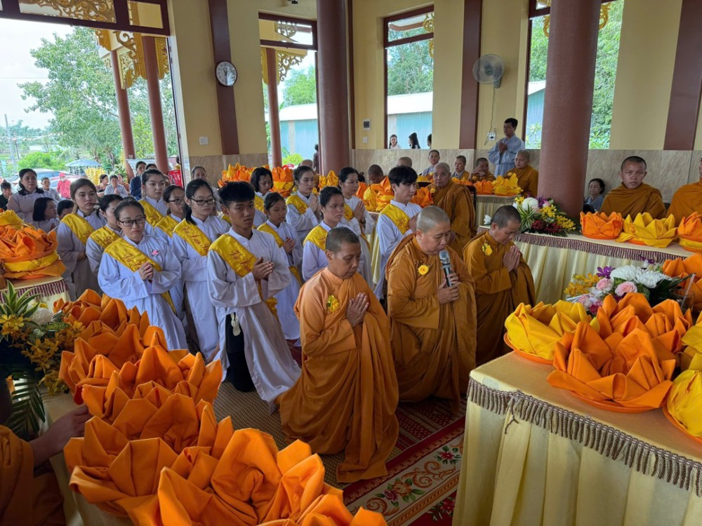 Tây Ninh: Tịnh xá Ngọc An trang nghiêm tổ chức Vu lan Báo Hiếu và Dâng Pháp y Ca Sa