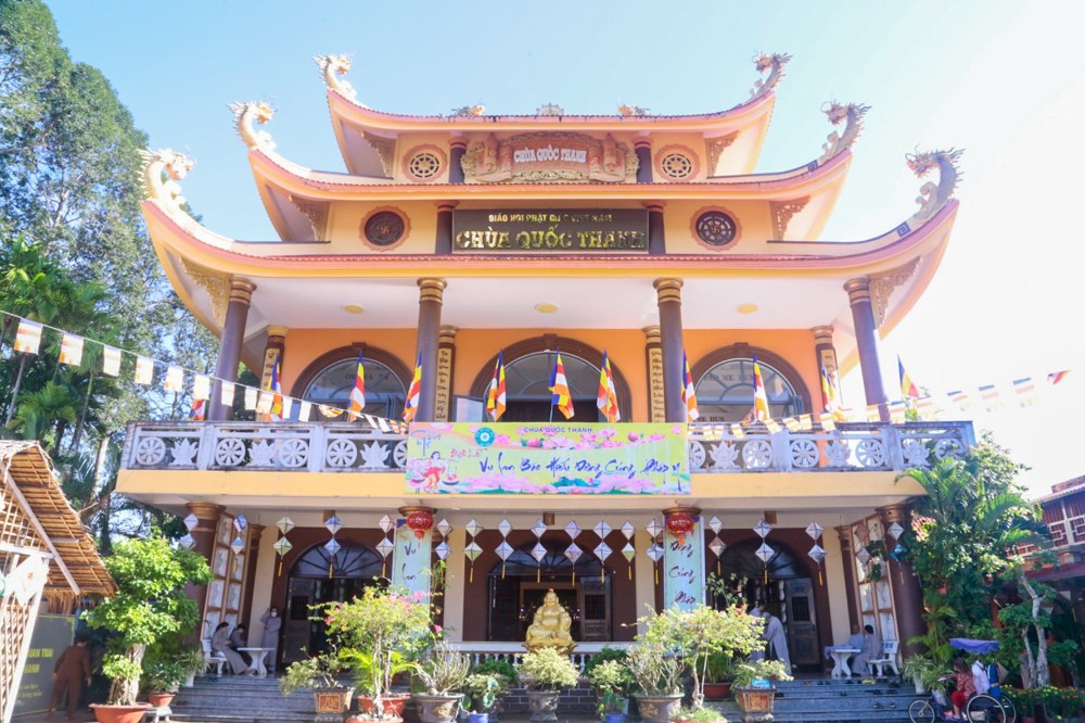 Cần Thơ: Chùa Quốc Thanh long trọng tổ chức Đại lễ Vu Lan báo hiếu và dâng Y Ca-sa
