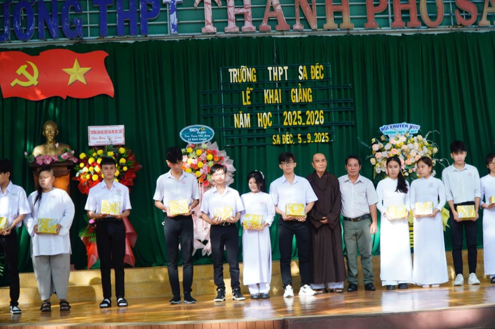 Đồng Tháp: Lan tỏa tinh thần khuyến học nhân mùa Vu Lan báo hiếu
