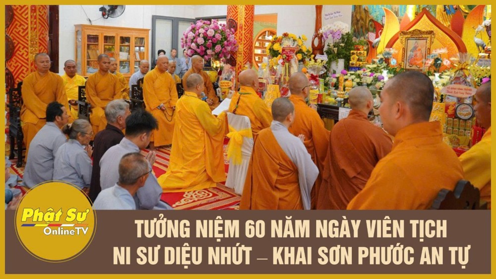 [Video] Đồng Tháp: Lễ tưởng niệm 60 năm ngày viên tịch Ni sư thượng Diệu hạ Nhứt, đệ nhất khai sơn Phước An tự