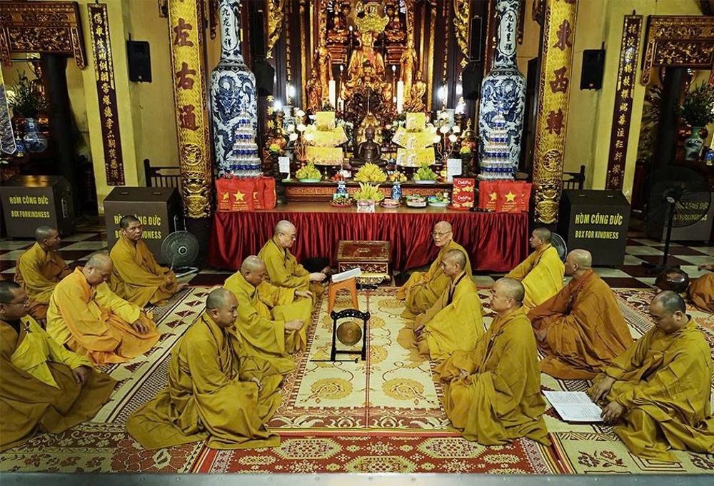 Hà Nội: Lễ Tự tứ tại Hạ trường Tùng lâm Quán Sứ – kết thúc khóa An cư kiết hạ Phật lịch 2569– Dương lịch 2025.