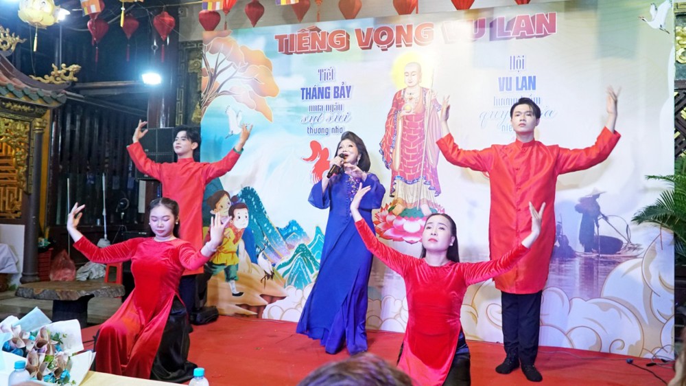 TP.HCM: Chùa Giác Tánh tổ chức đêm văn nghệ “Tiếng vọng Vu Lan”