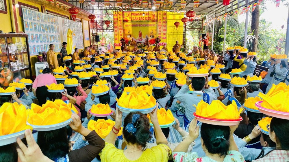 Cần Thơ: Chùa Vĩnh Thạnh tổ chức lễ An vị Phật và Vu lan báo hiếu PL.2569