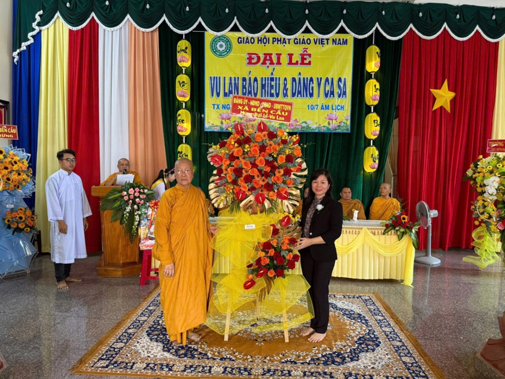 Tây Ninh: Tịnh xá Ngọc Chơn  long trọng tổ chức  Đại lễ Vu Lan Báo Hiếu và Dâng Y Ca Sa 
