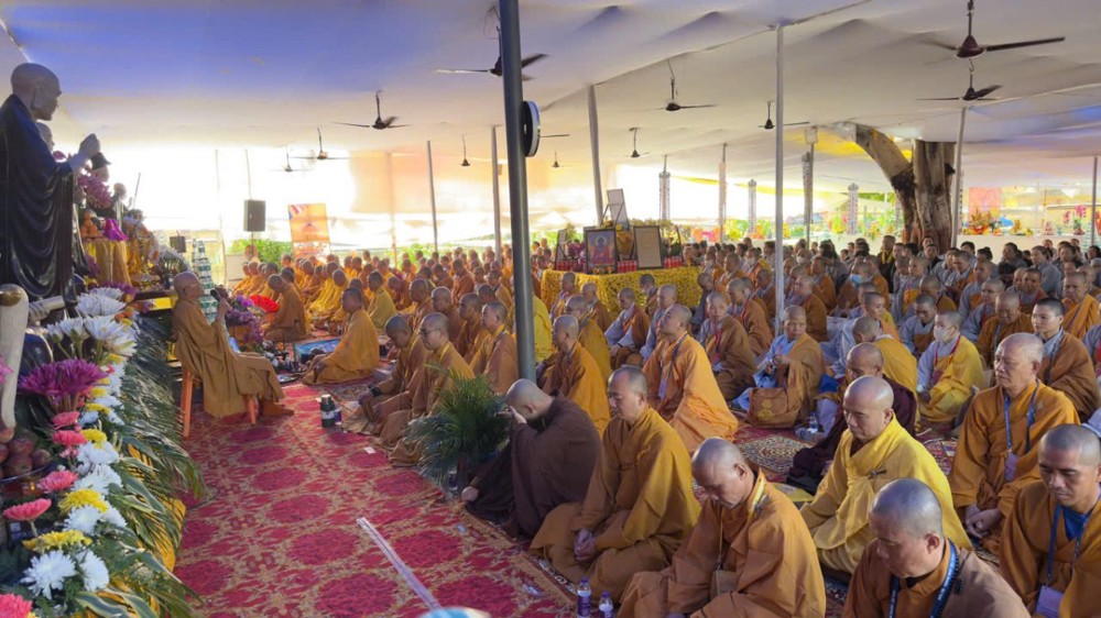 Ấn Độ: Khai mạc Pháp hội Lăng Nghiêm – Địa Tạng 49 ngày tại Thánh địa Bồ Đề đạo tràng