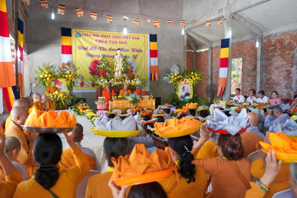 An Giang: Trang nghiêm tổ chức lễ Vu lan báo hiếu tại chùa Vạn Hòa