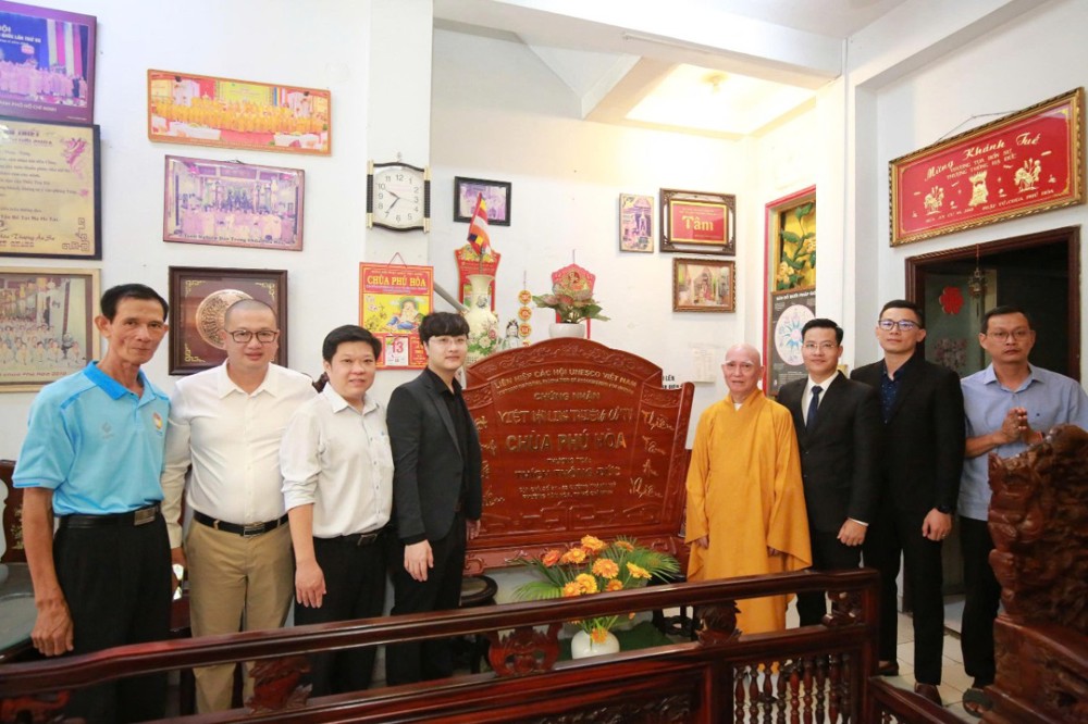 TP.HCM: Chùa Phú Hòa được công nhận là “Việt Nam Linh Thiêng Cổ Tự”