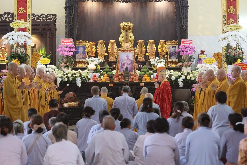 TP.HCM: Tưởng niệm 8 năm ngày viên tịch của Trưởng lão Hòa thượng Thích Tắc An - Thành viên Hội đồng Chứng minh