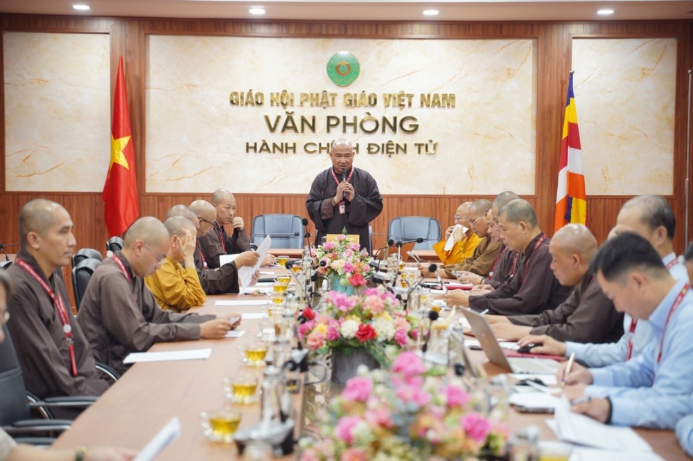 TP. HCM: Văn phòng 2 Trung ương GHPGVN họp giao ban kỳ 8 và triển khai các hoạt động Phật sự