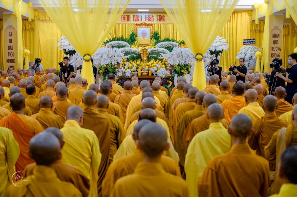TP.HCM: Lễ truy niệm và phụng tống kim quan Trưởng lão Hòa thượng Thích Từ Thông nhập Bảo tháp