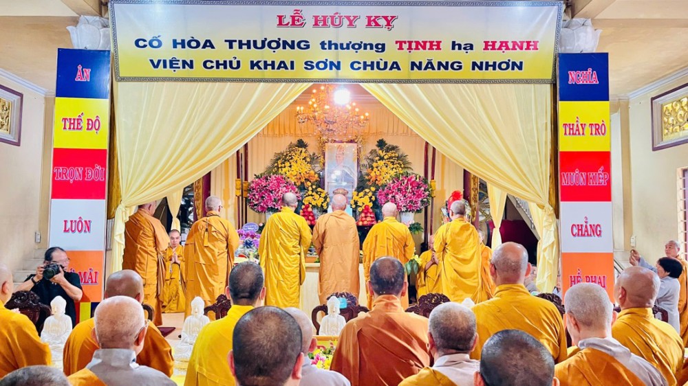 Cần Thơ: Lễ Huý kỵ cố Hoà thượng khai sơn chùa Năng Nhơn