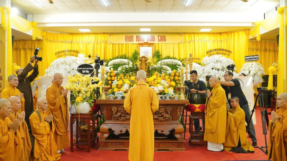 TP.HCM: Ngày thứ hai viếng tang Trưởng lão Hòa thượng Thích Từ Thông