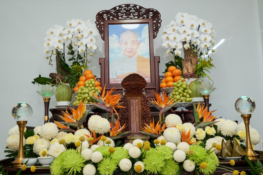 TP.HCM: Lễ húy kỵ lần thứ 19 cố Ni trưởng Thích Nữ Như Trí, khai sơn Thiên Long Ni Tự