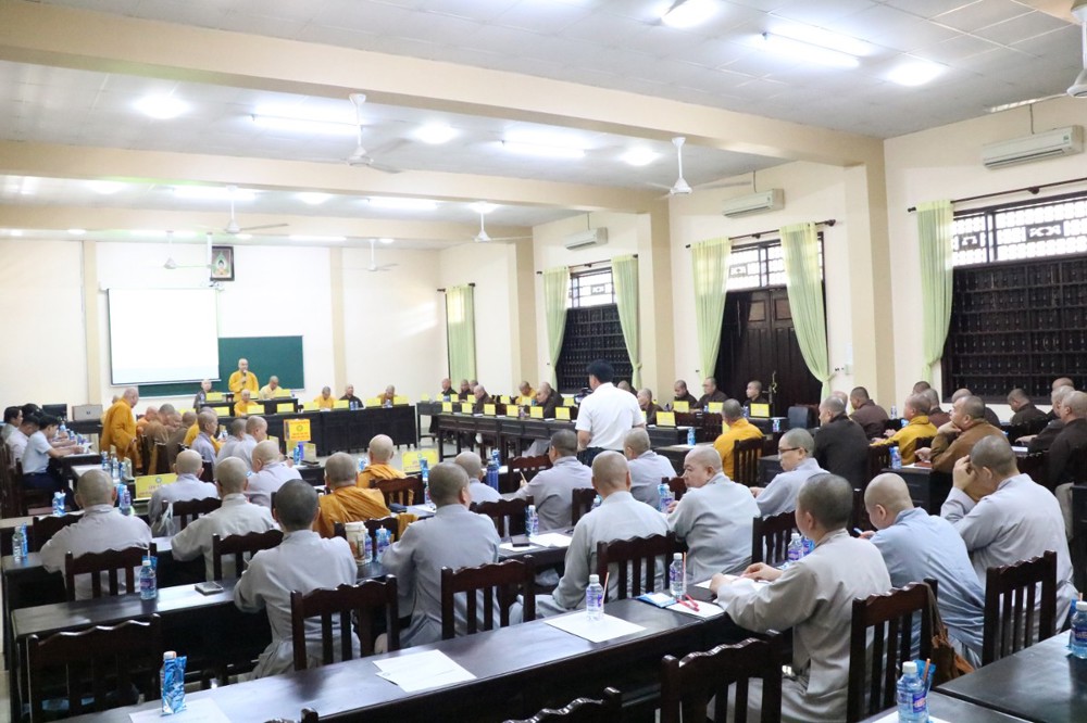 Đồng Tháp: Ban Trị sự tổ chức họp lệ - Triển khai Nghị quyết của Trung ương Giáo hội và vận động cứu trợ đồng bào bị thiên tai