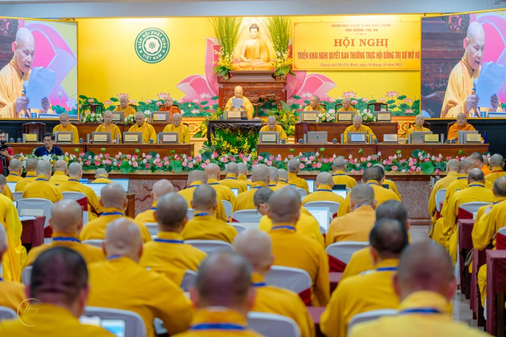 Hội nghị triển khai Nghị quyết 461/NQ-HĐTS: Định hướng hoạt động Phật sự trong giai đoạn mới