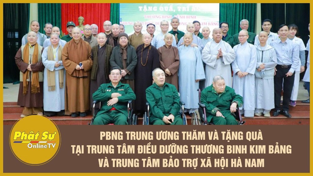 [Video] PBNG Trung ương thăm và tặng quà tại Trung tâm điều dưỡng thương binh Kim Bảng và Trung tâm bảo trợ xã hội Hà Nam