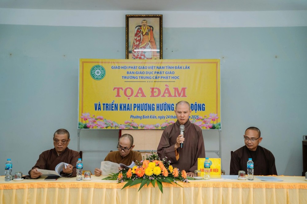Đắk Lắk: Phiên họp thống nhất phương hướng hoạt động và nhân sự Ban Giáo dục Phật giáo tỉnh