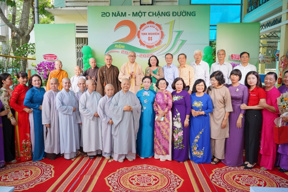 Đồng Tháp: Trường Mầm non Tịnh Nghiêm kỷ niệm 20 năm thành lập