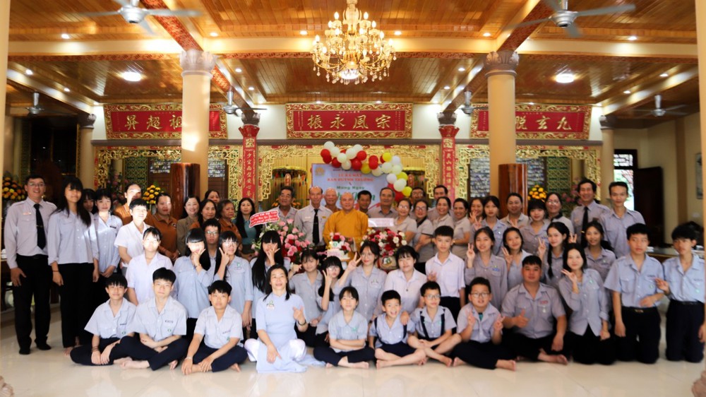 Quảng Ngãi: Gia đình Phật tử Huệ Hương ra mắt Ban Huynh trưởng và Chu niên lần thứ 44