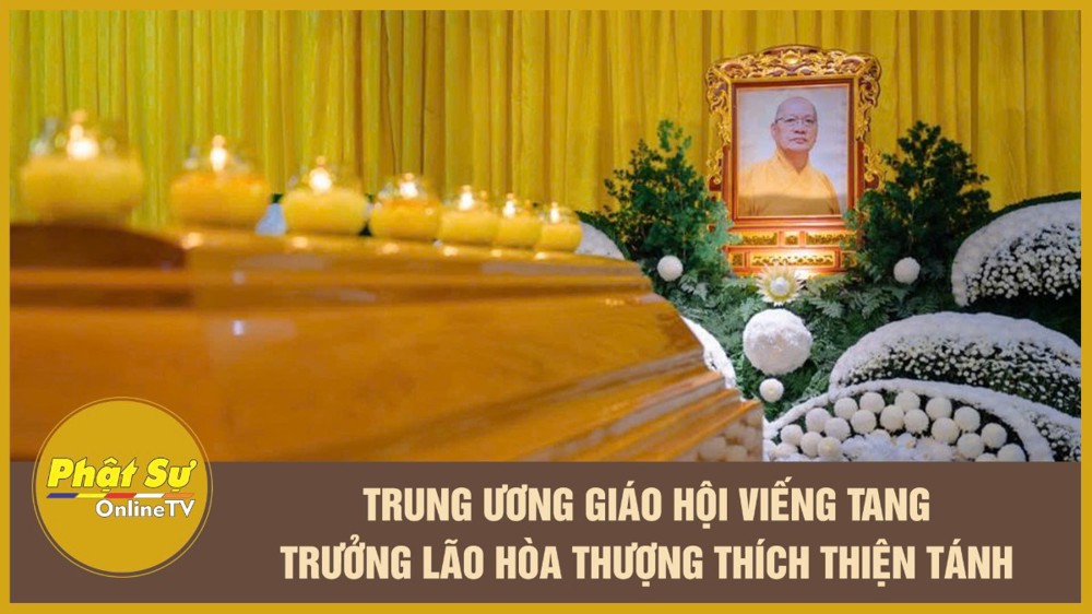 [Video] Trung ương Giáo hội viếng tang Trưởng lão Hòa thượng Thích Thiện Tánh