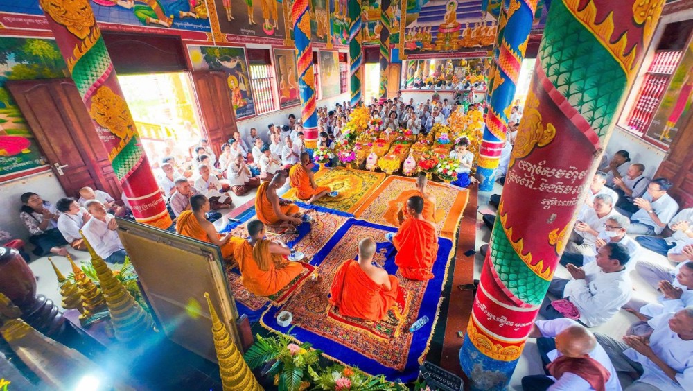 An Giang: Rộn ràng đại lễ dâng y Kathina của đồng bào Khmer 