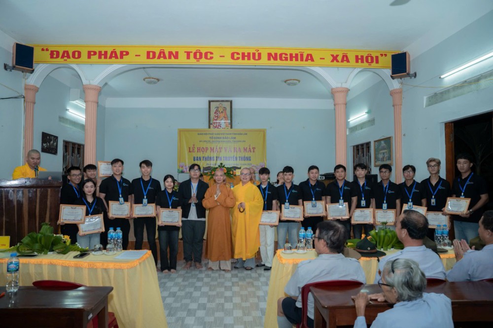 Đắk Lắk: Tổ đình Bảo Lâm tổ chức lễ gặp mặt và ra mắt Ban Thông tin Truyền thông