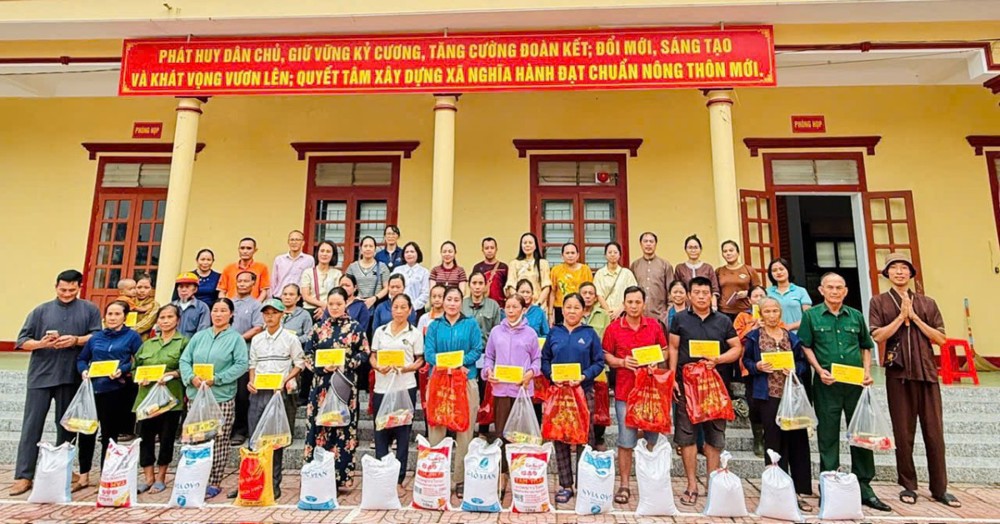 Đạo tràng Pháp hội Lăng Nghiêm - Địa Tạng tại Bodhgaya (Ấn Độ) hướng tâm hỗ trợ đồng bào lũ lụt miền Bắc