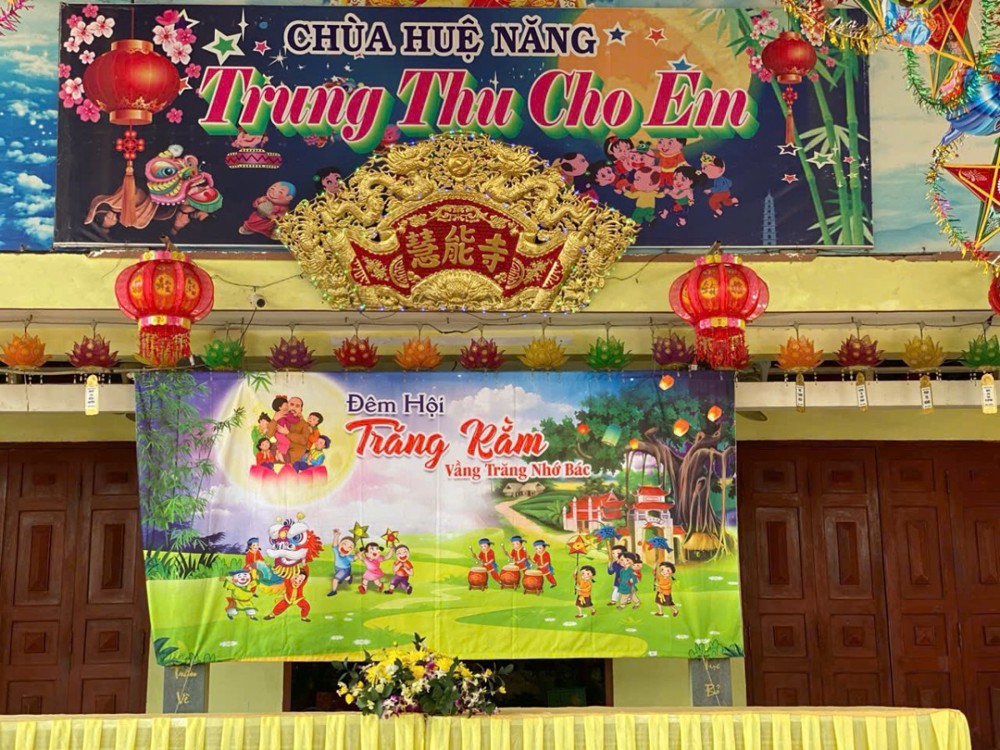 Vĩnh Long: Chùa Huệ Năng tổ chức đêm "Trung Thu Cho Em" lần thứ 10