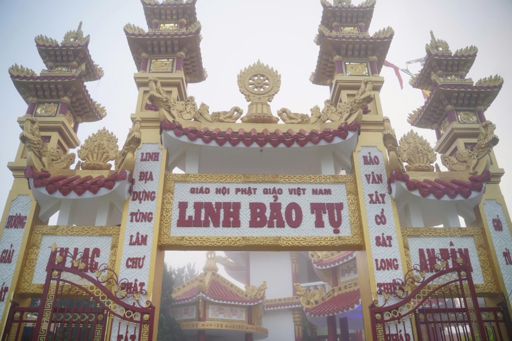 Lâm Đồng: Chùa Linh Bảo trang nghiêm lễ thỉnh Phật an vị