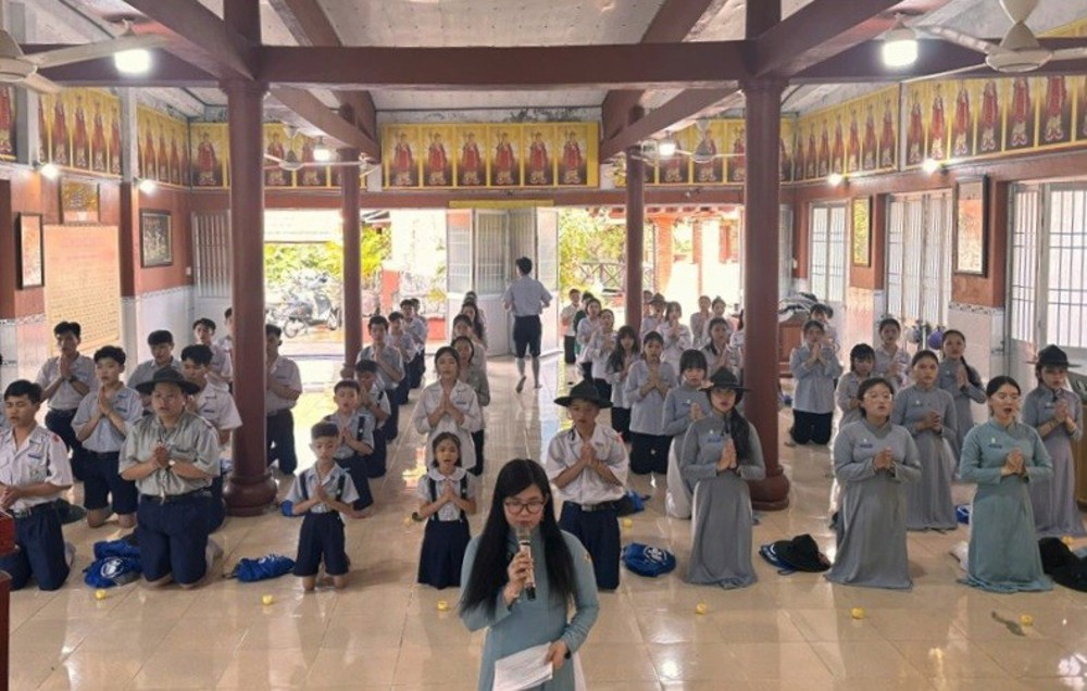 Cà Mau: Lễ phát nguyện vào đoàn của GĐPT Long Khánh