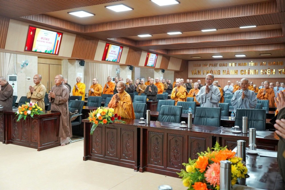 An Giang: Họp lệ Tăng sự khu vực Văn phòng 1 (Kiên Giang cũ)